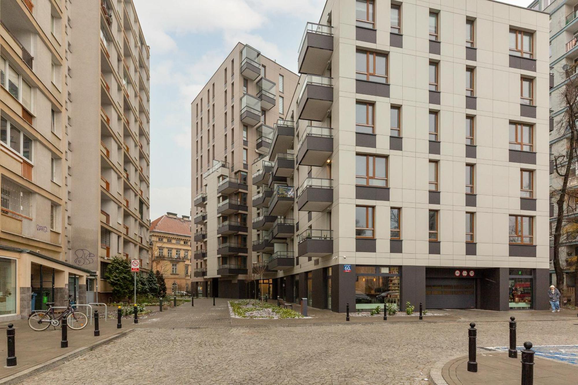 Srodmiescie Warsaw Muranow Apartments With Parking By Noclegi Renters Екстериор снимка